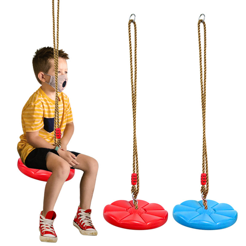 Kids Outdoor Hanging Chair - Altalena a disco per bambini Sport