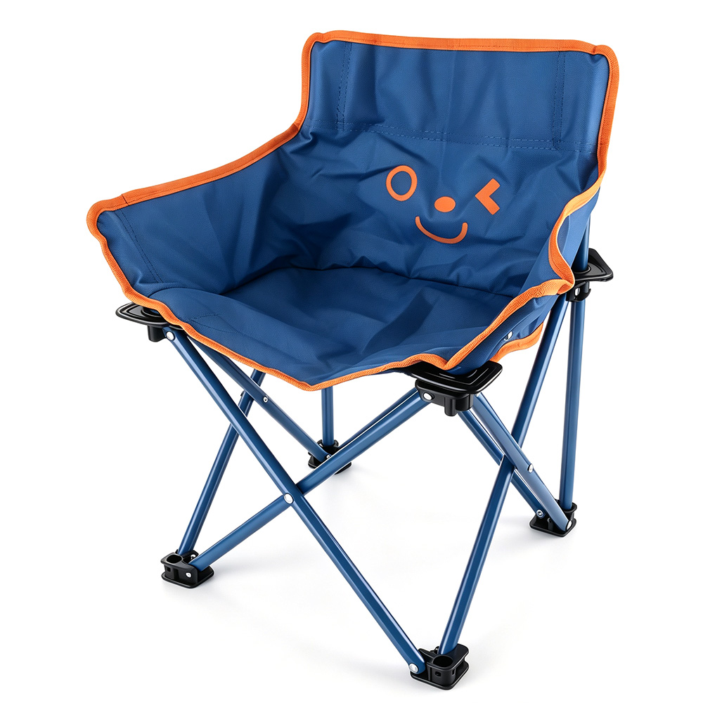Kids Outdoor Table And Chair Set - Sedia a Luna Pieghevole per Bambini