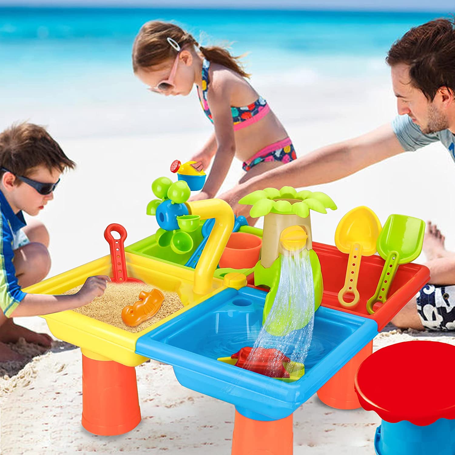 Kids Outdoor Water Toys - Beach Table Sand Play Toys giochi