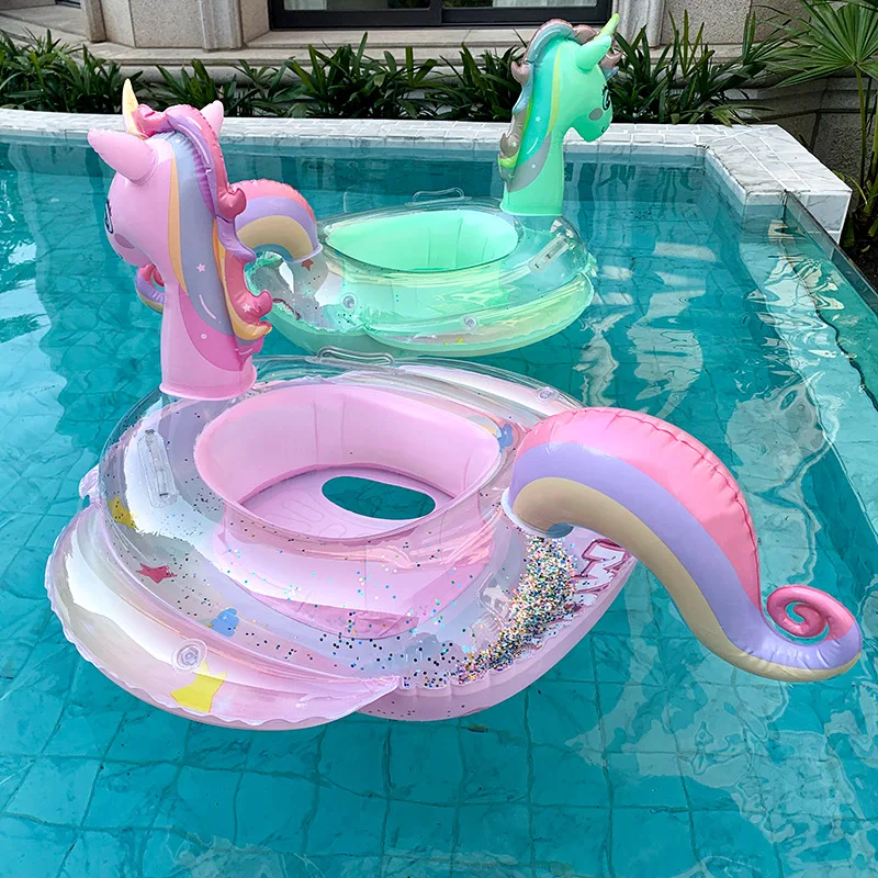 Kids Outdoor Water Toys - Anello da bagno galleggiante gonfiabile per