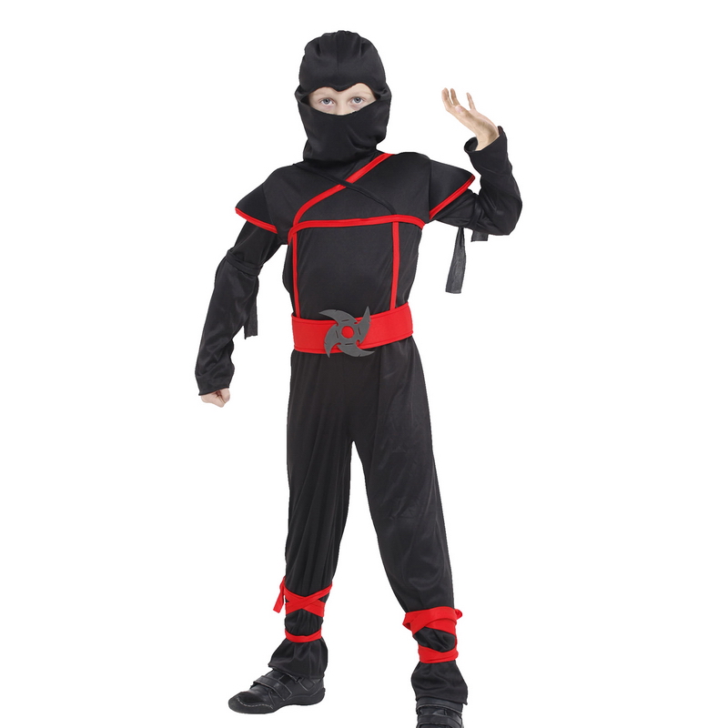 Kids Outdoor Ninja Warrior Course - Costume da ninja di Halloween per