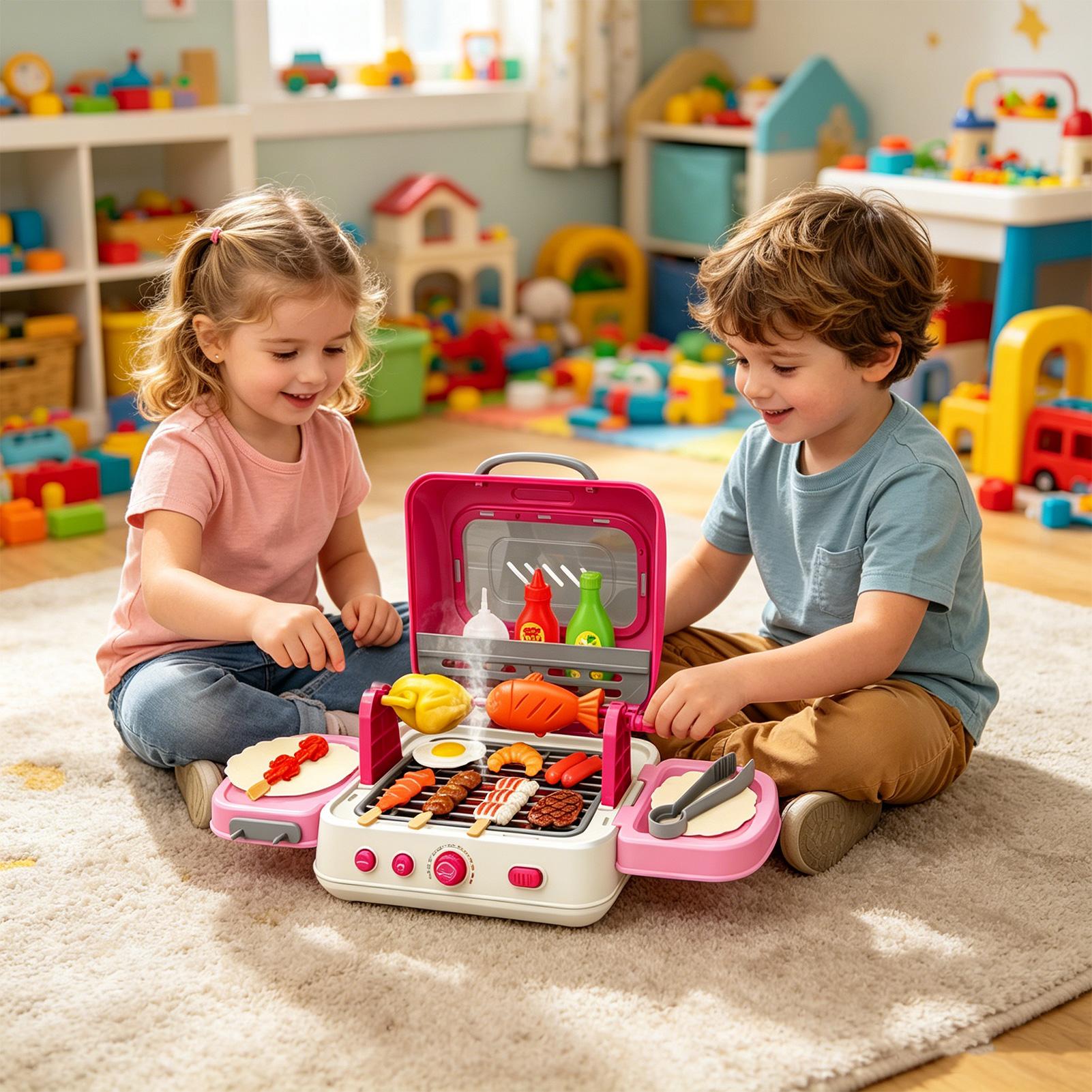 Kids Outdoor Grill - Set da gioco per bambini con