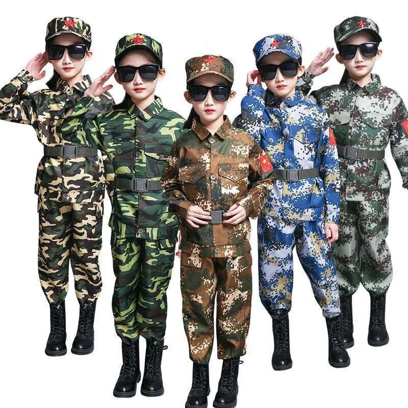 Kids Outdoor Ninja Warrior Course - Ragazzi ragazze Uniformi da addestramento militare