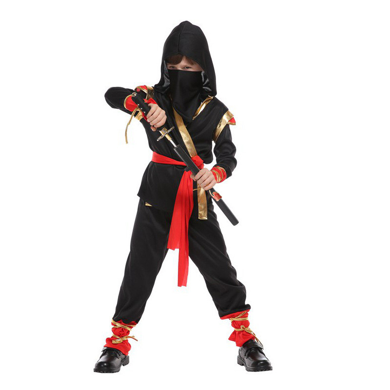 Kids Outdoor Ninja Warrior Course - Carnevale Ragazzi Bambino Costume Ninja Gioco