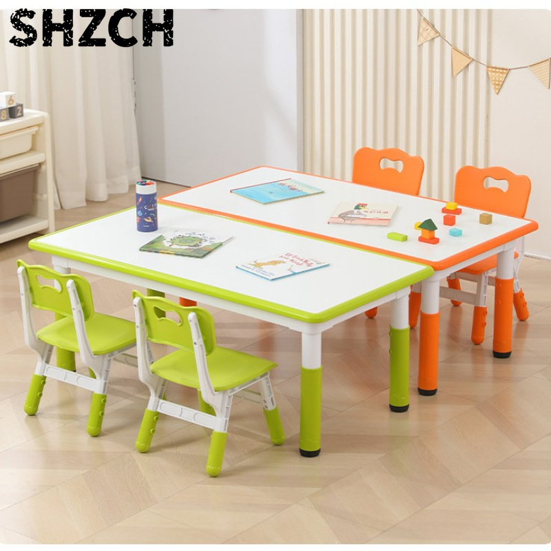 Kids Outdoor Table And Chair Set - Set di Mobili per Asili Nido,