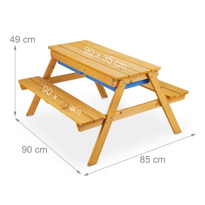 Kids Outdoor Table And Chair Set - Set tavolo e sedie da giardino