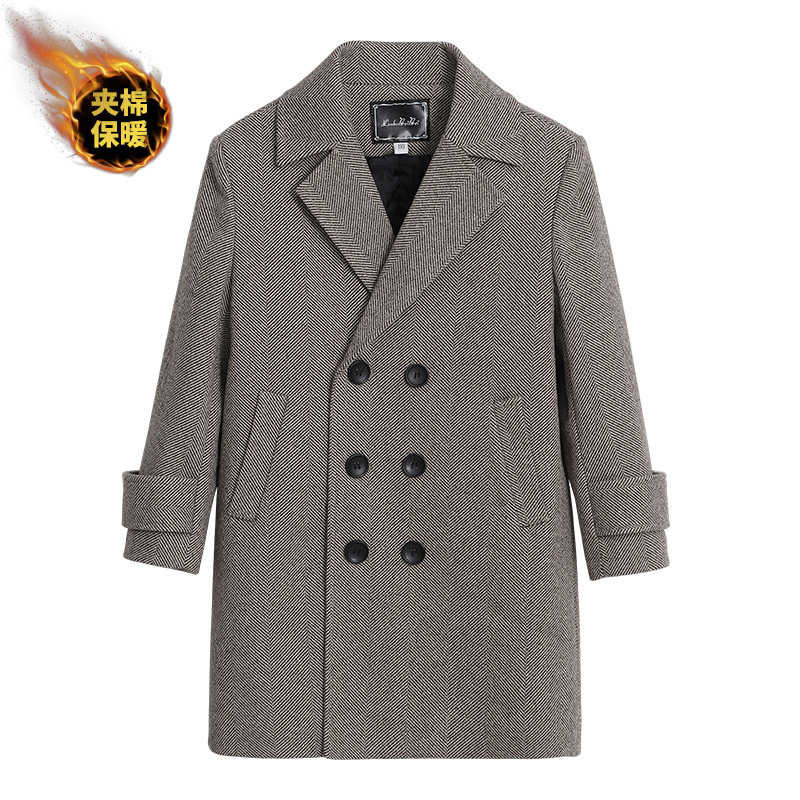 Kids Outdoor Jacket - Cappotto di lana caldo spesso invernale