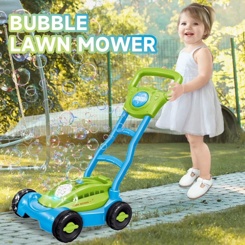 Kids Outdoor Lawn Mower - Macchina per Bolle a Forma di