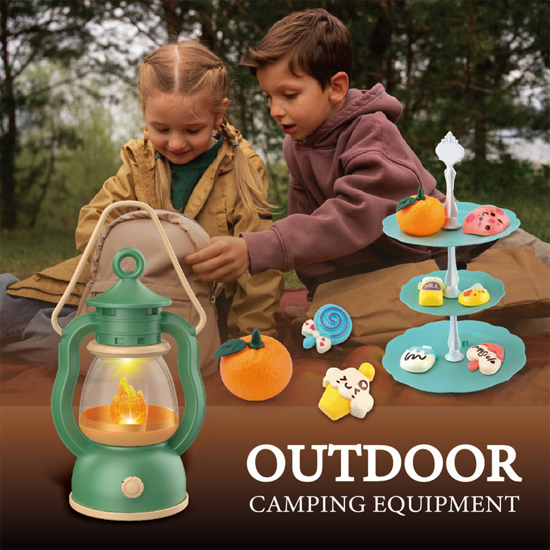 Kids Outdoor Explorer Kit - Set da campeggio per bambini Falò