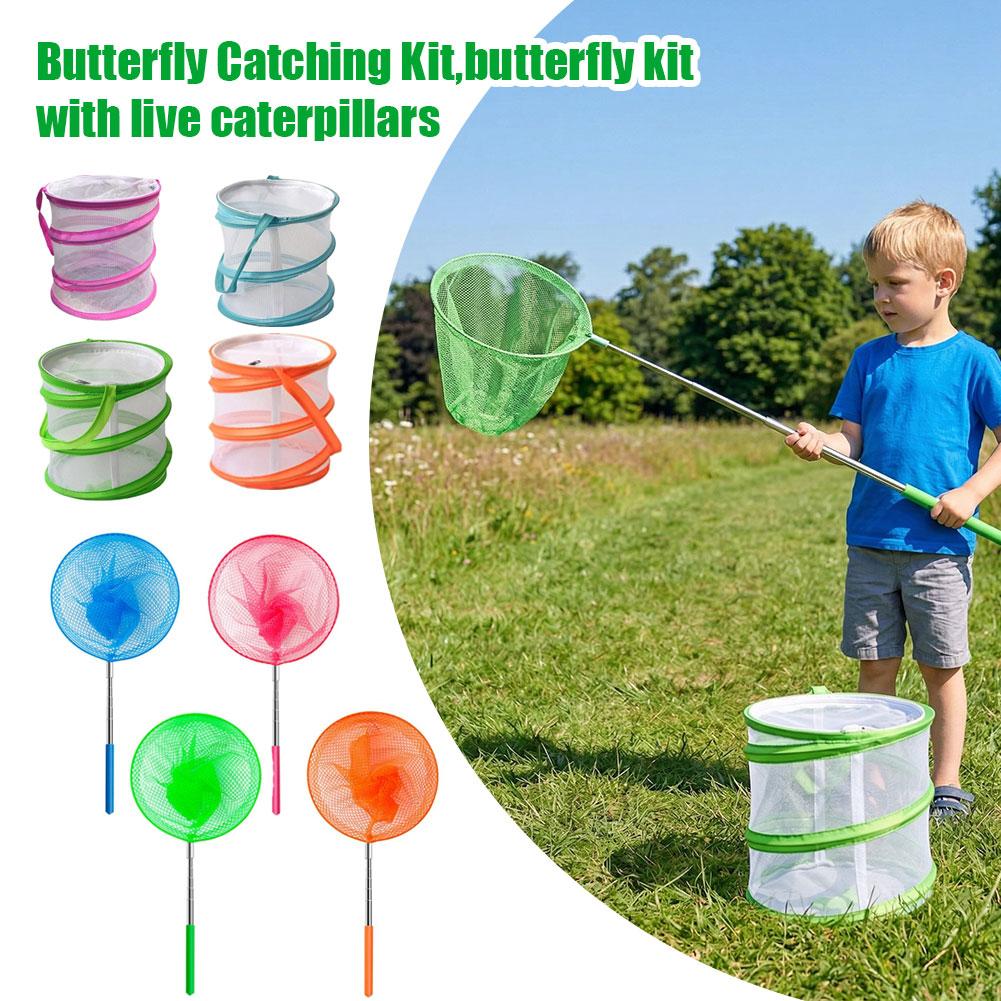 Kids Outdoor Education - Kit per Catturare Farfalle per Bambini,