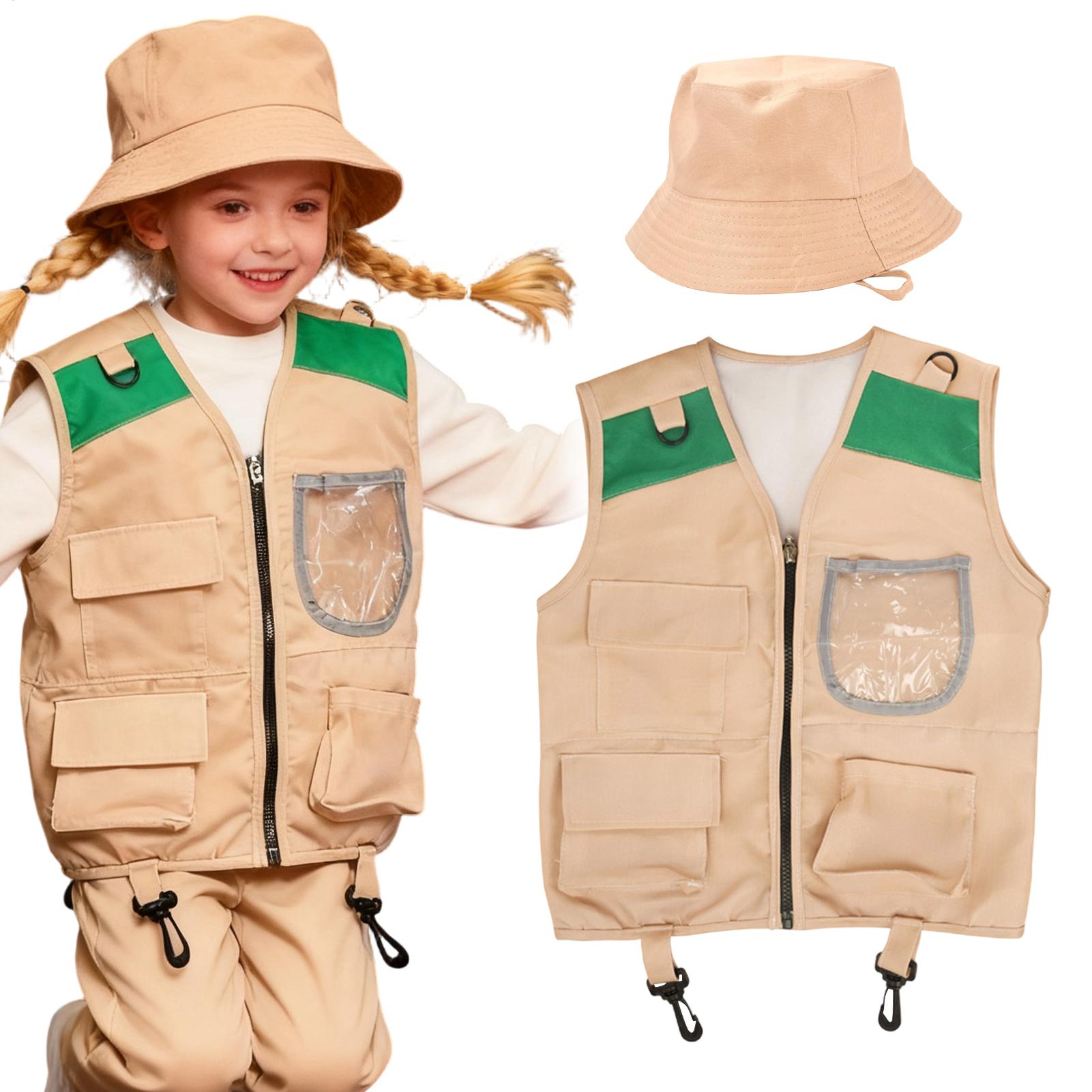 Kids Outdoor Adventure Kit - Costume da Esploratore Safari per Bambini,