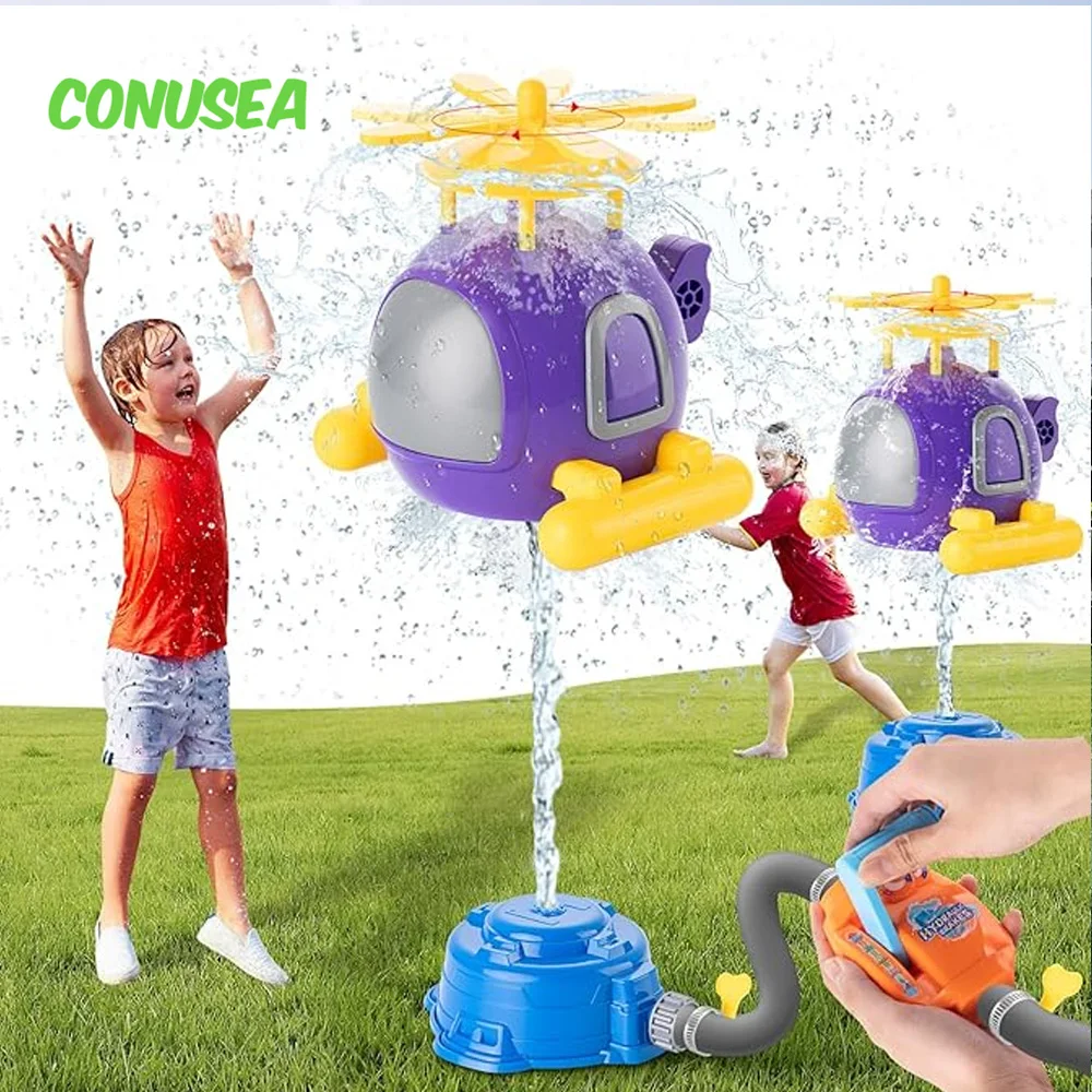 Kids Outdoor Water Toys - Elicottero Sprinkler Acqua Giocattolo Bambini Giochi