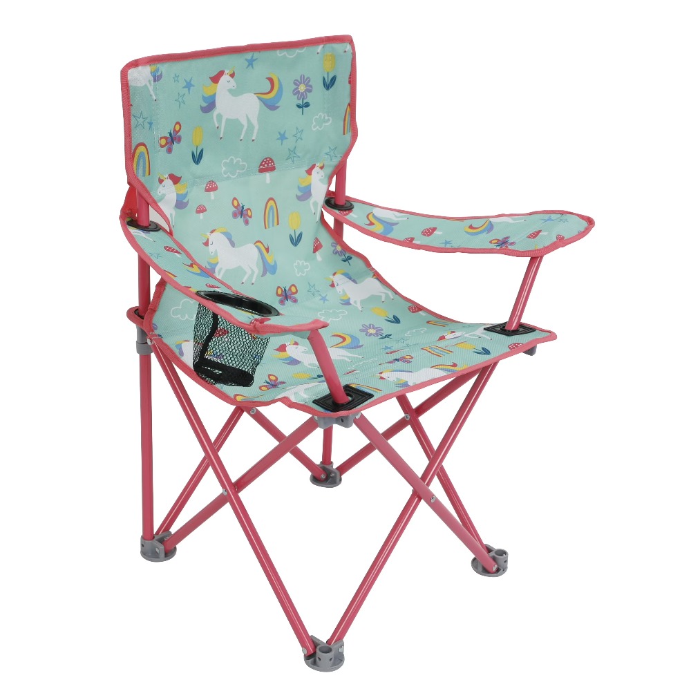 Kids Outdoor Table And Chair Set - Sedia da Campeggio Pieghevole per Bambini