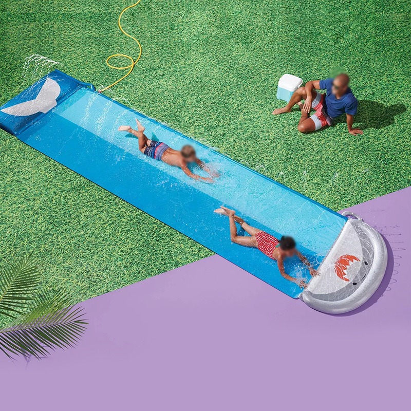 Scivolo d'Acqua Gonfiabile a F - Kids Outdoor Water Toys recensione e prezzo