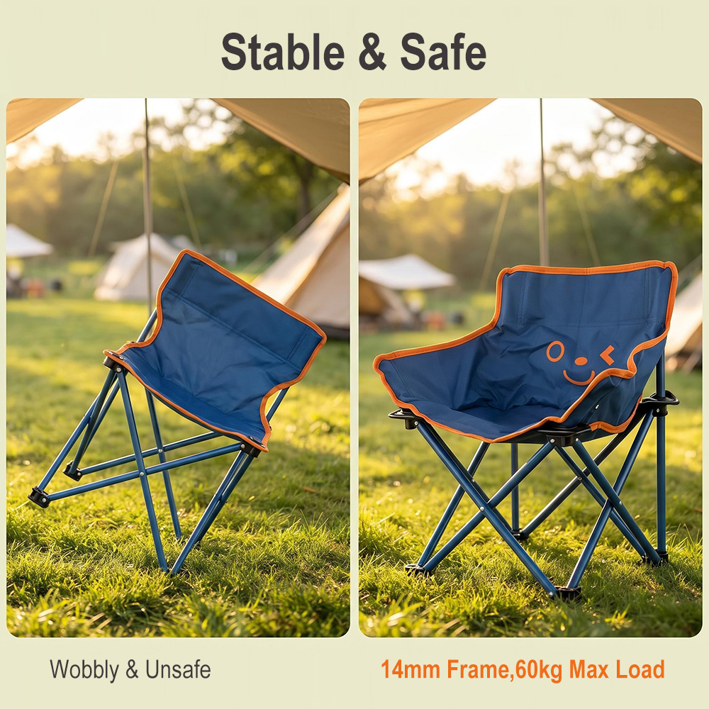Sedia a Luna Pieghevole per Ba - Kids Outdoor Table And Chair Set recensione e prezzo