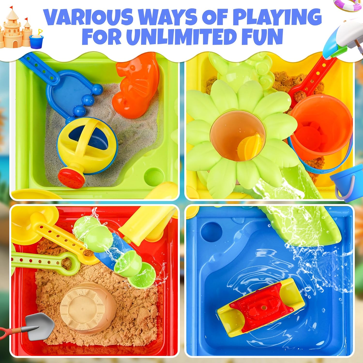 25 pezzi tavolo da acqua estiv - Kids Outdoor Water Toys recensione e prezzo