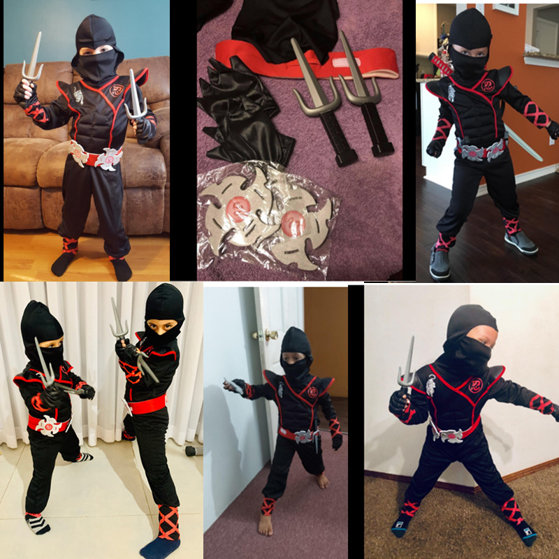 Costume da Ninja Ragazzo Costu - Kids Outdoor Ninja Warrior Course recensione e prezzo