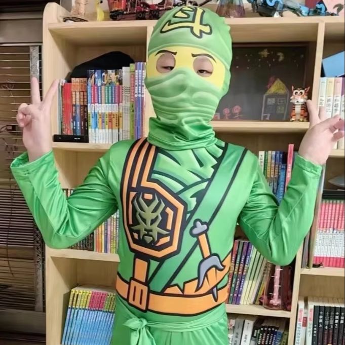 Costume da Ninja per Bambini,  - Kids Outdoor Ninja Warrior Course recensione e prezzo