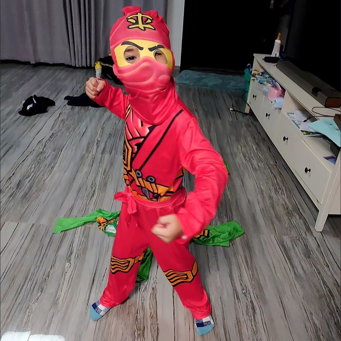 Costume da Ninja per Bambini,  - Kids Outdoor Ninja Warrior Course recensione e prezzo