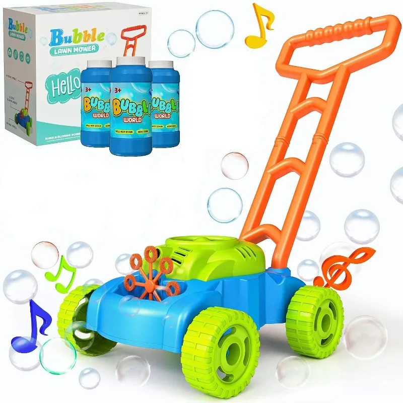 Carrello elettrico a bolle gio - Kids Outdoor Lawn Mower recensione e prezzo
