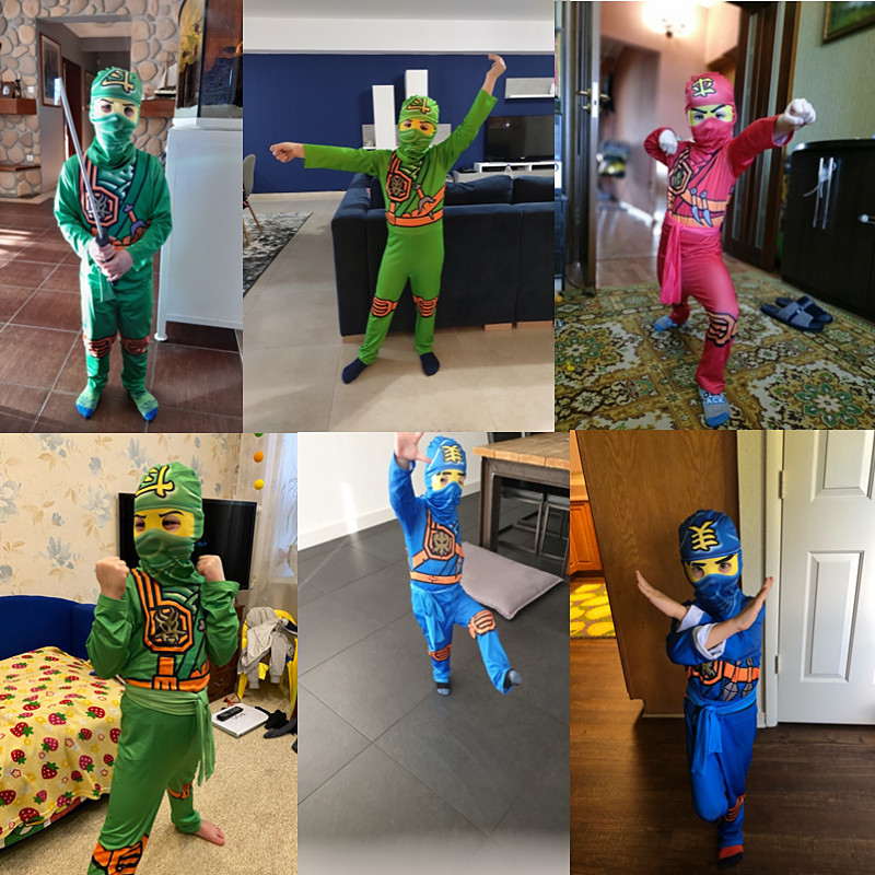 Costume da ninja per bambini,  - Kids Outdoor Ninja Warrior Course recensione e prezzo