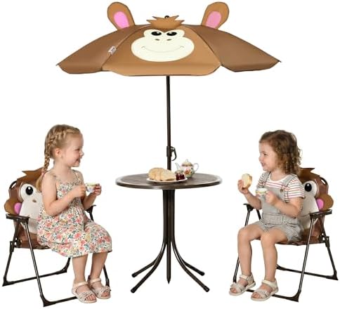 Set Tavolo e Sedie per Bambini - Kids Outdoor Table And Chair Set recensione e prezzo