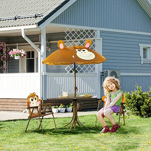 Set Tavolo e Sedie per Bambini - Kids Outdoor Table And Chair Set recensione e prezzo
