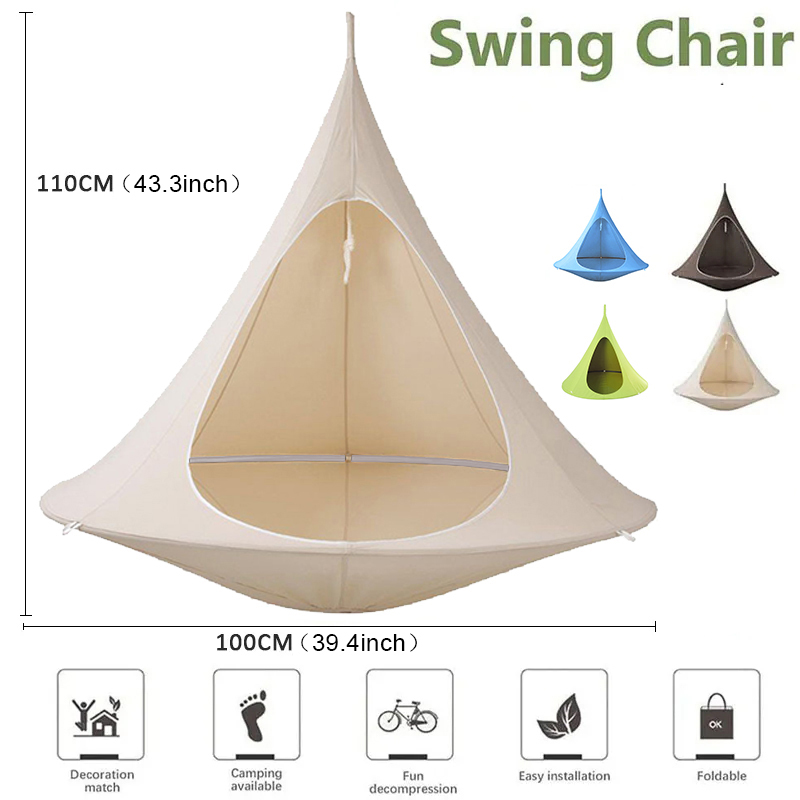 Amaca Impermeabile da Esterno, - Kids Outdoor Hanging Chair recensione e prezzo