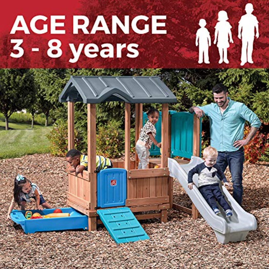 Casetta e scivolo Woodland Adv - Kids Outdoor Swing recensione e prezzo