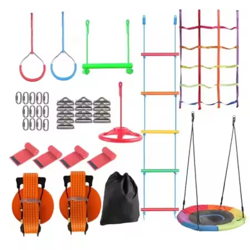 Kit corso di ostacoli guerrier - Kids Outdoor Monkey Bar Set recensione e prezzo