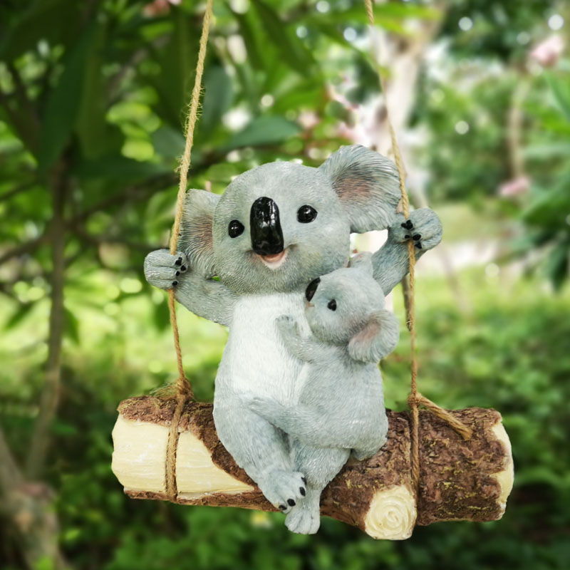 Ornamento in Resina di Madre e - Kids Outdoor Swing recensione e prezzo