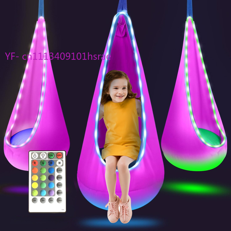 Amaca Gonfiabile Luminosa a LE - Kids Outdoor Hanging Chair recensione e prezzo