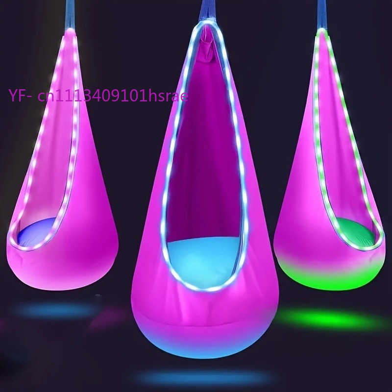Amaca Gonfiabile Luminosa a LE - Kids Outdoor Hanging Chair recensione e prezzo