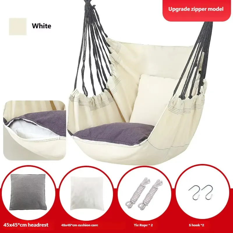 Sedia a Dondolo in Tela con Cu - Kids Outdoor Swing recensione e prezzo