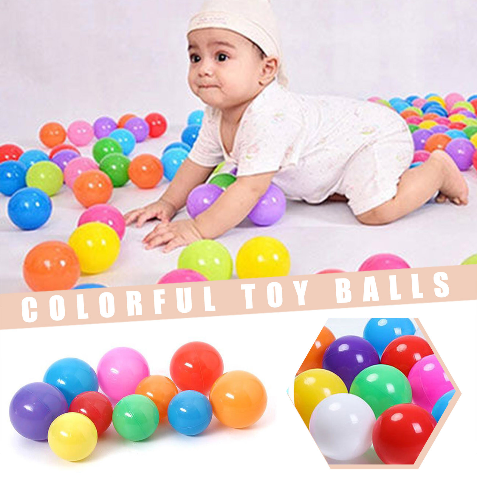 100 Palline in Plastica da 55M - Kids Outdoor Activity Centre recensione e prezzo