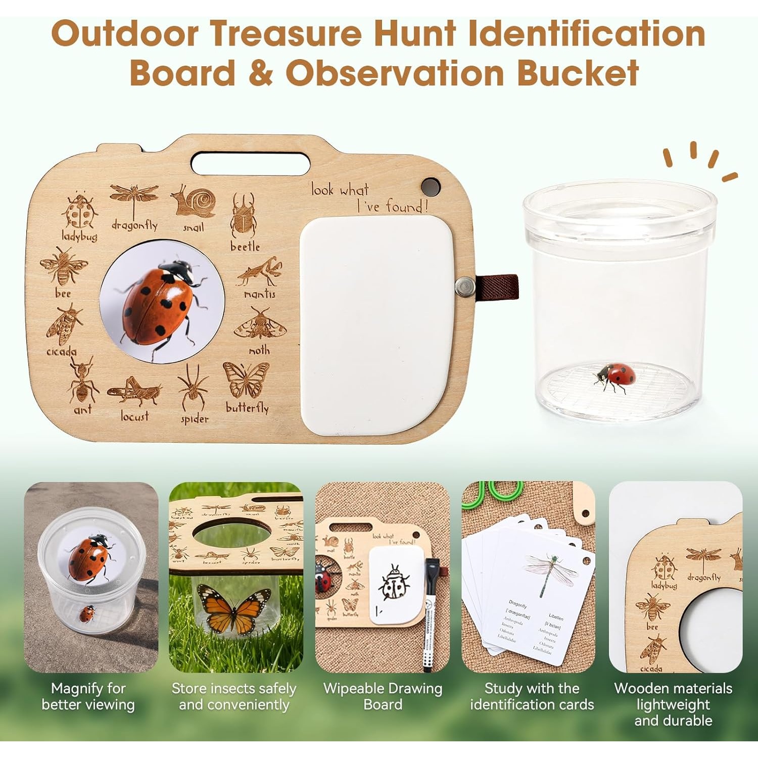 Kit Cacciatore di Insetti per  - Kids Outdoor Adventure Kit recensione e prezzo