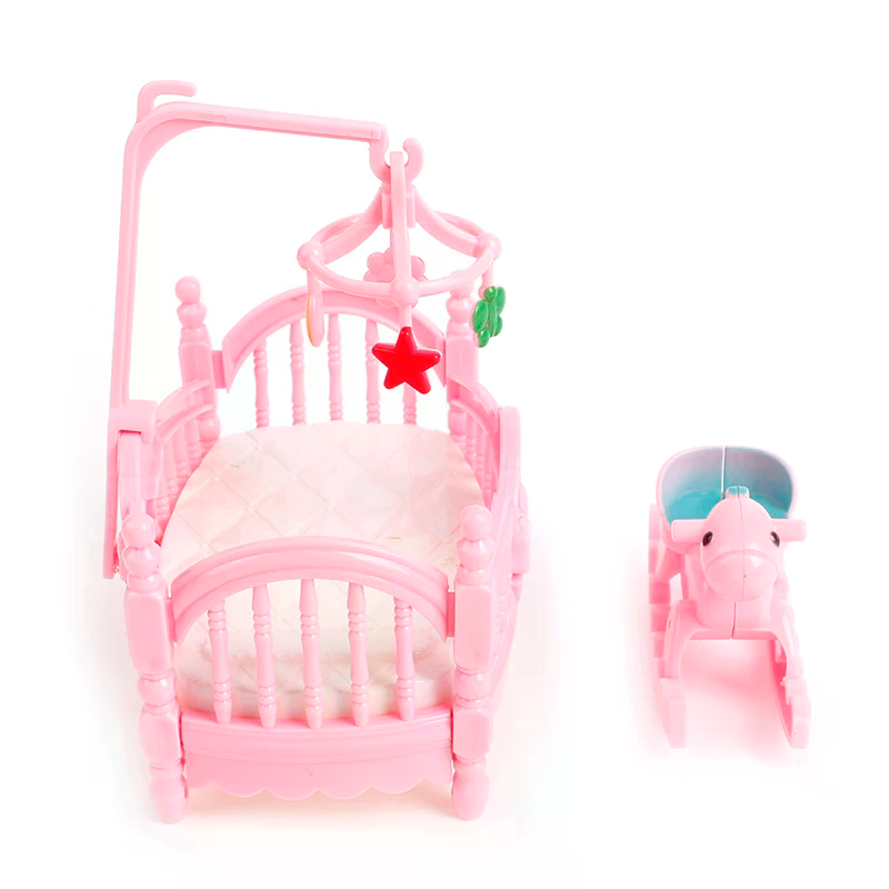 Set Miniatura Culla in Legno c - Kids Outdoor Table And Chair Set recensione e prezzo